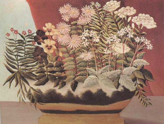 Henri Rousseau Poet's Flowers